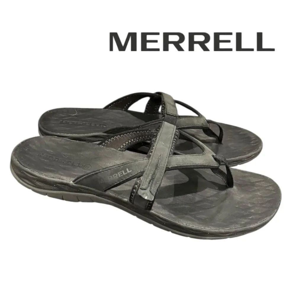 Merrell Siren Flip Q2 Flip-Flops Women's Black Sandals 11
